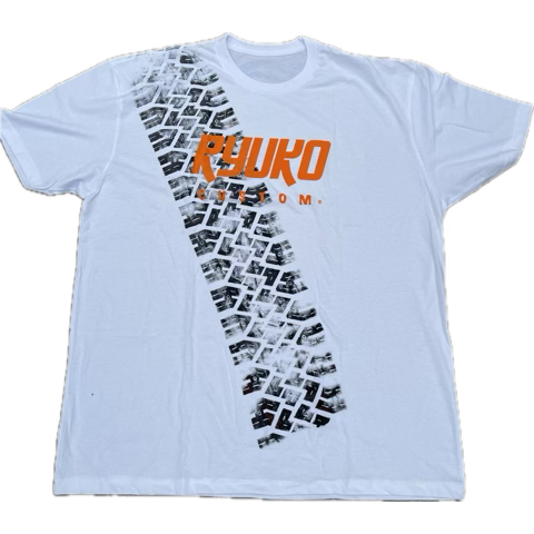 White Tread Tee